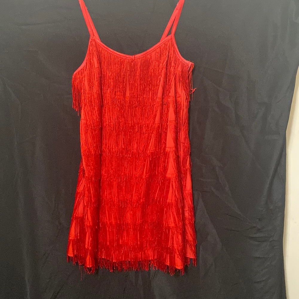 Dreamgirl Red flapper costume dress size medium